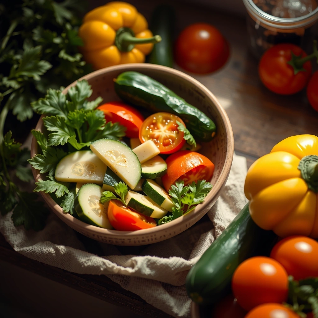 สลัดผักสด